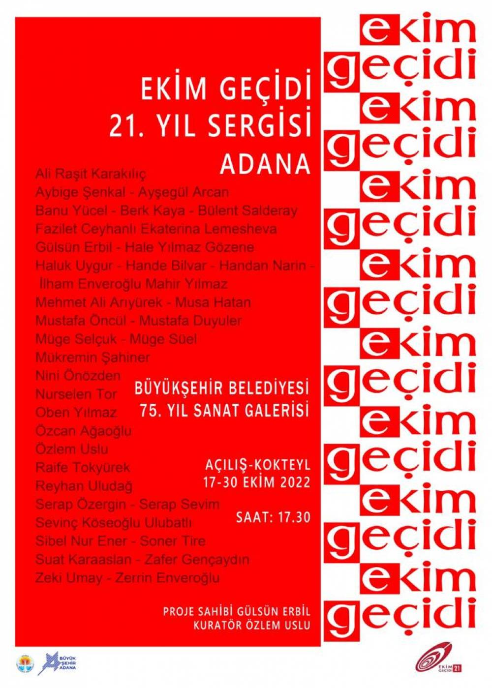 Ekim Geçidi 21. Yıl Sergisi